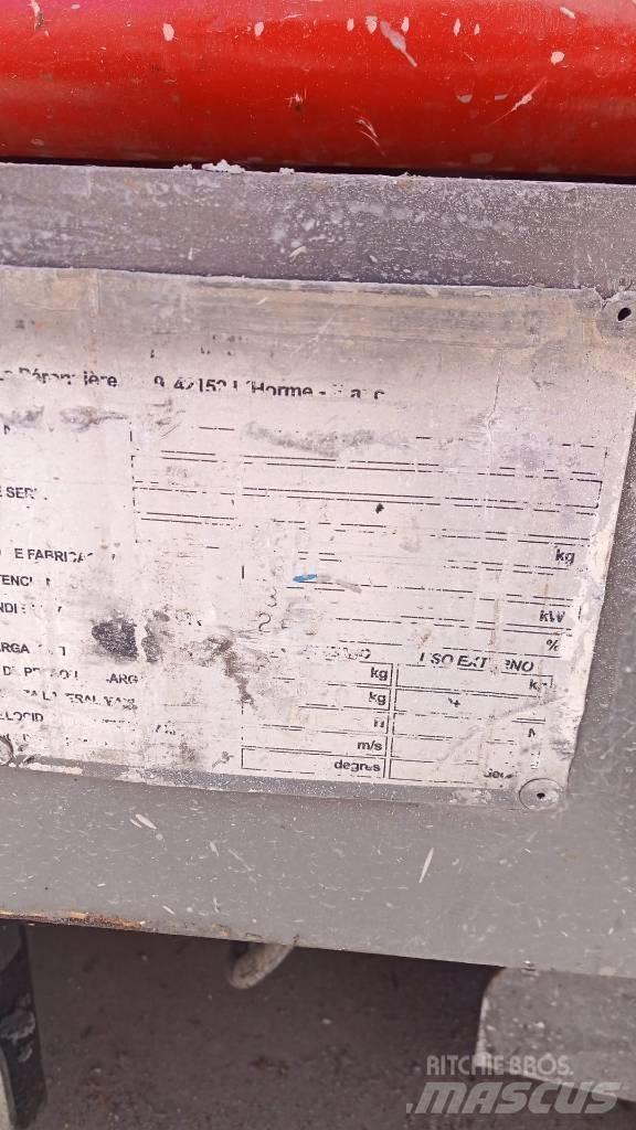 Haulotte Optimum  8 Škaraste platforme