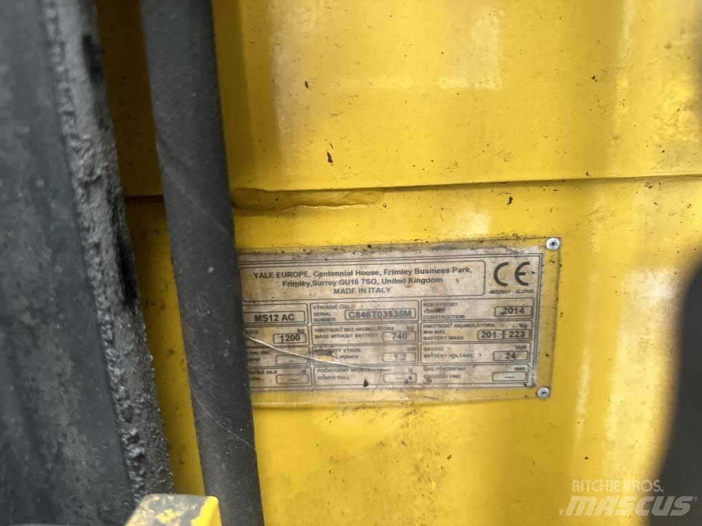 Yale ms12 Ručni električni viličar