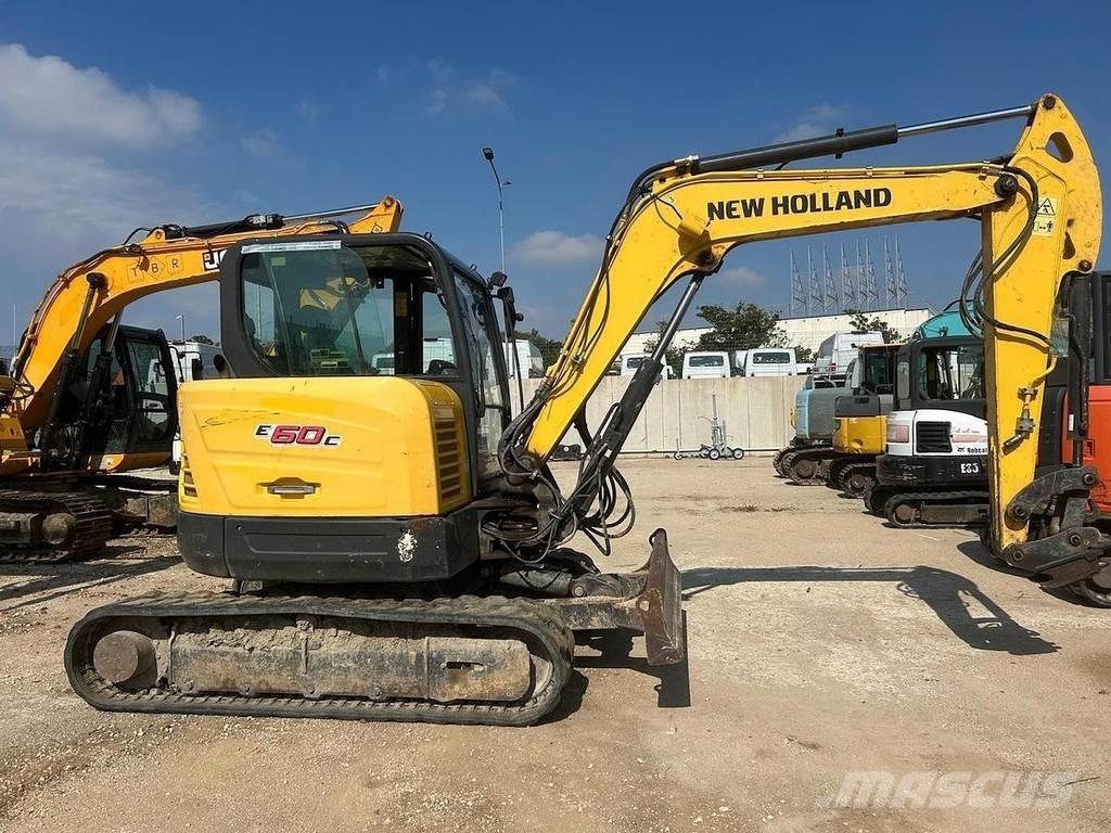 New Holland E60C Mini bageri <7t