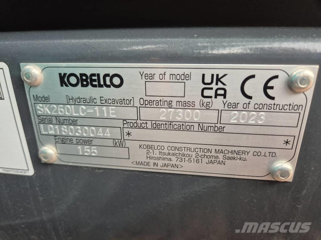 Kobelco SK260LC-11E Bageri gusjeničari