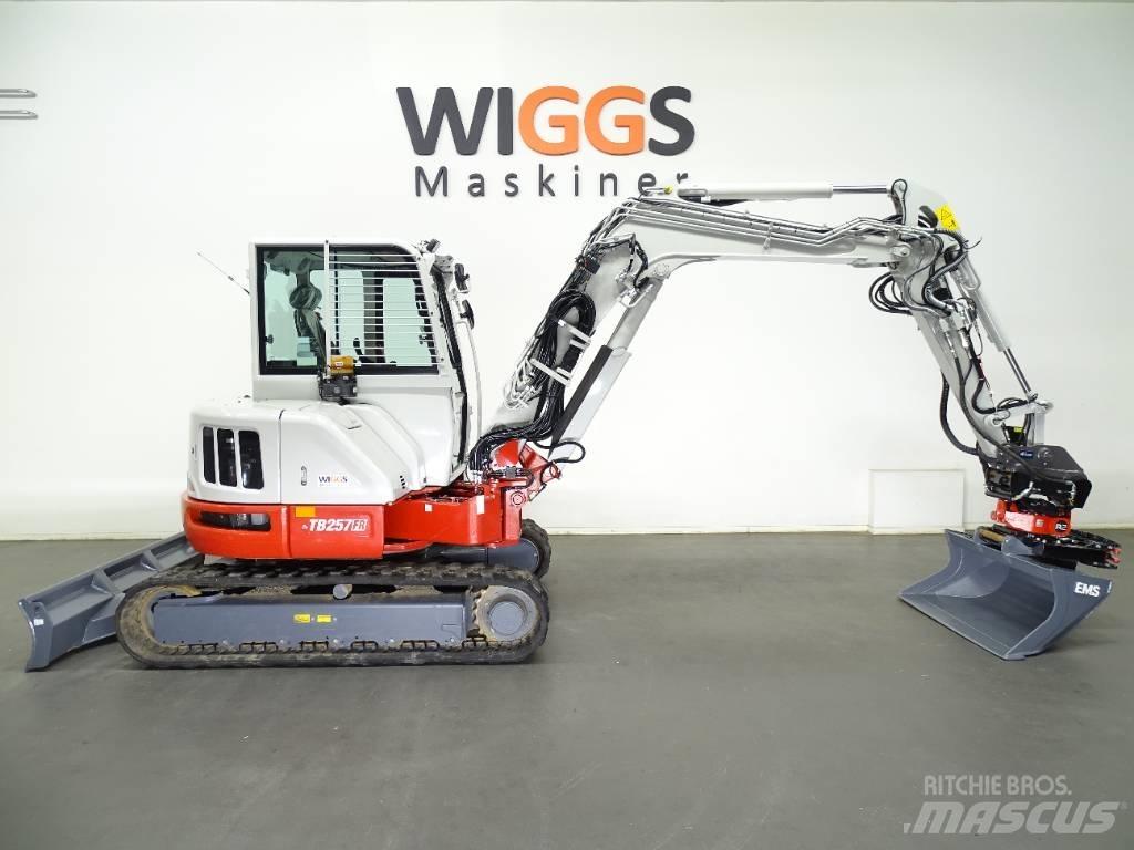 Takeuchi TB 257 FR Mini bageri <7t