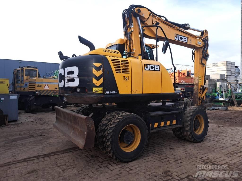 JCB JS 145 W Bageri na kotačima