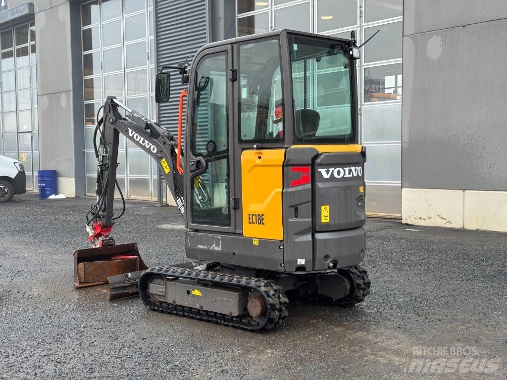 Volvo EC 18 E Mini bageri <7t
