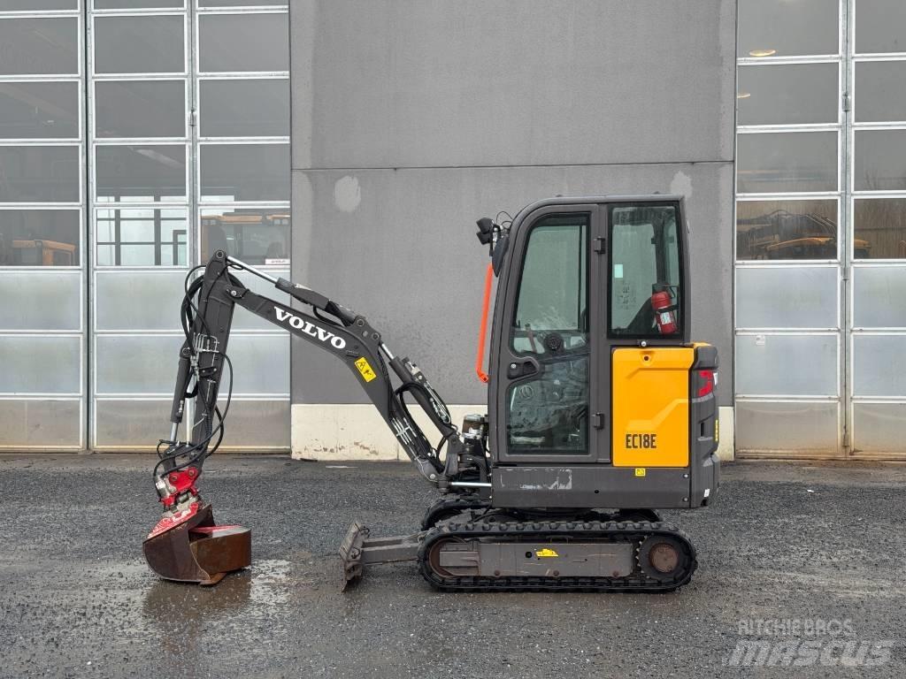 Volvo EC 18 E Mini bageri <7t