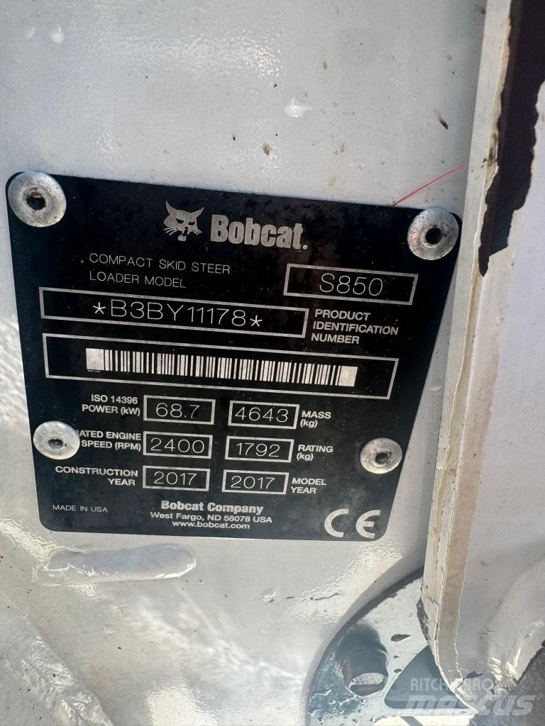 Bobcat S 850 Skid steer mini utovarivači