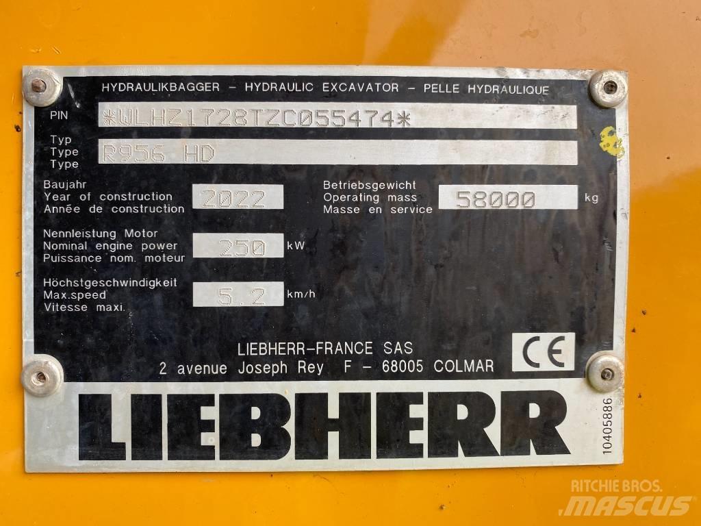 Liebherr R 956 HD Bageri gusjeničari