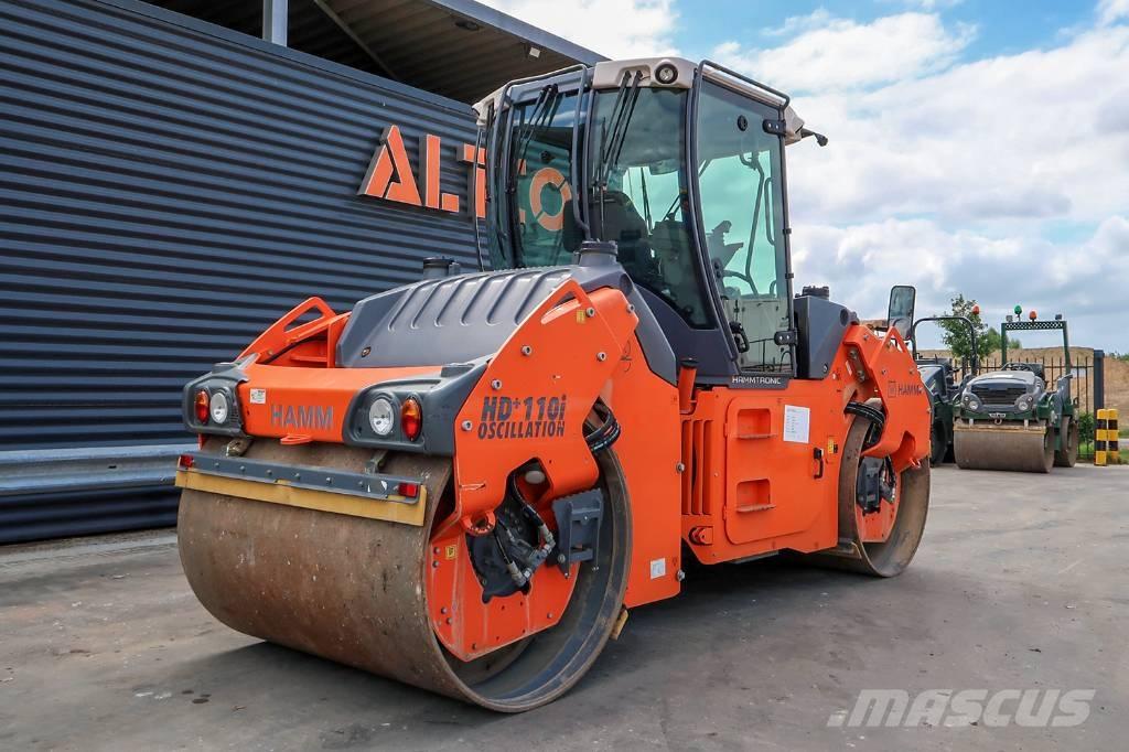 Hamm HD+ 110I VO Valjci sa dvojnim bubnjem