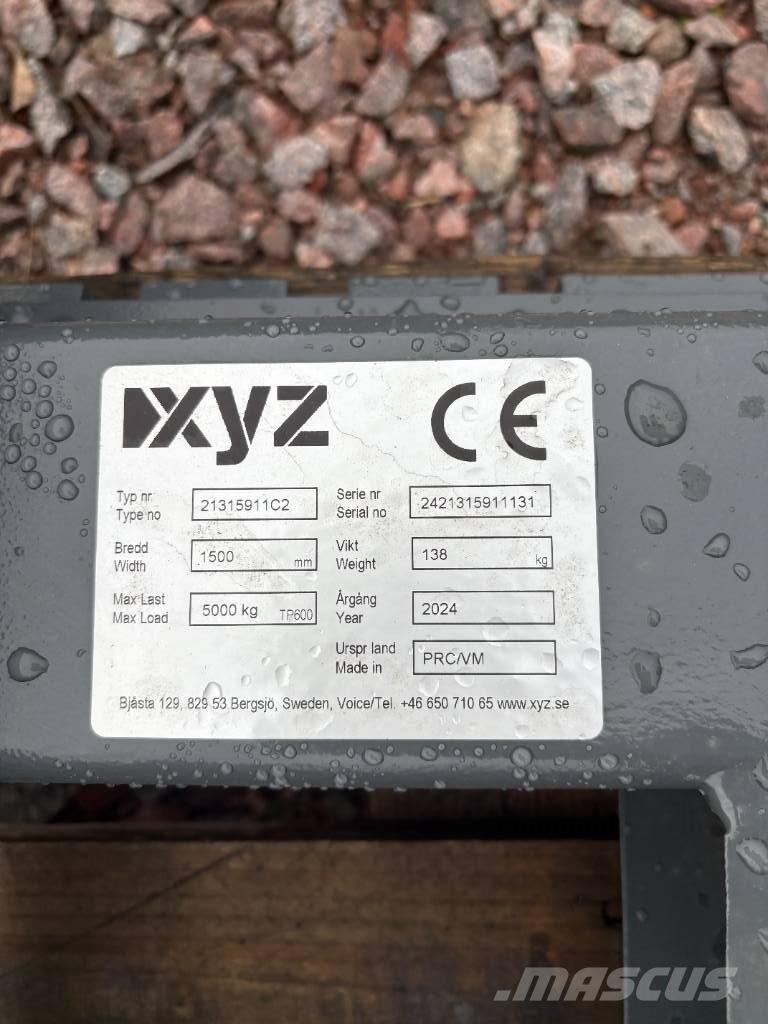 XYZ Gaffelställ BM Utovarivači na kotačima