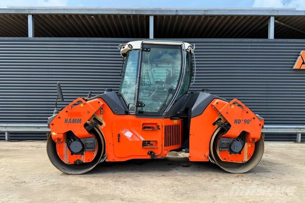 Hamm HD+ 90I VV Valjci sa dvojnim bubnjem