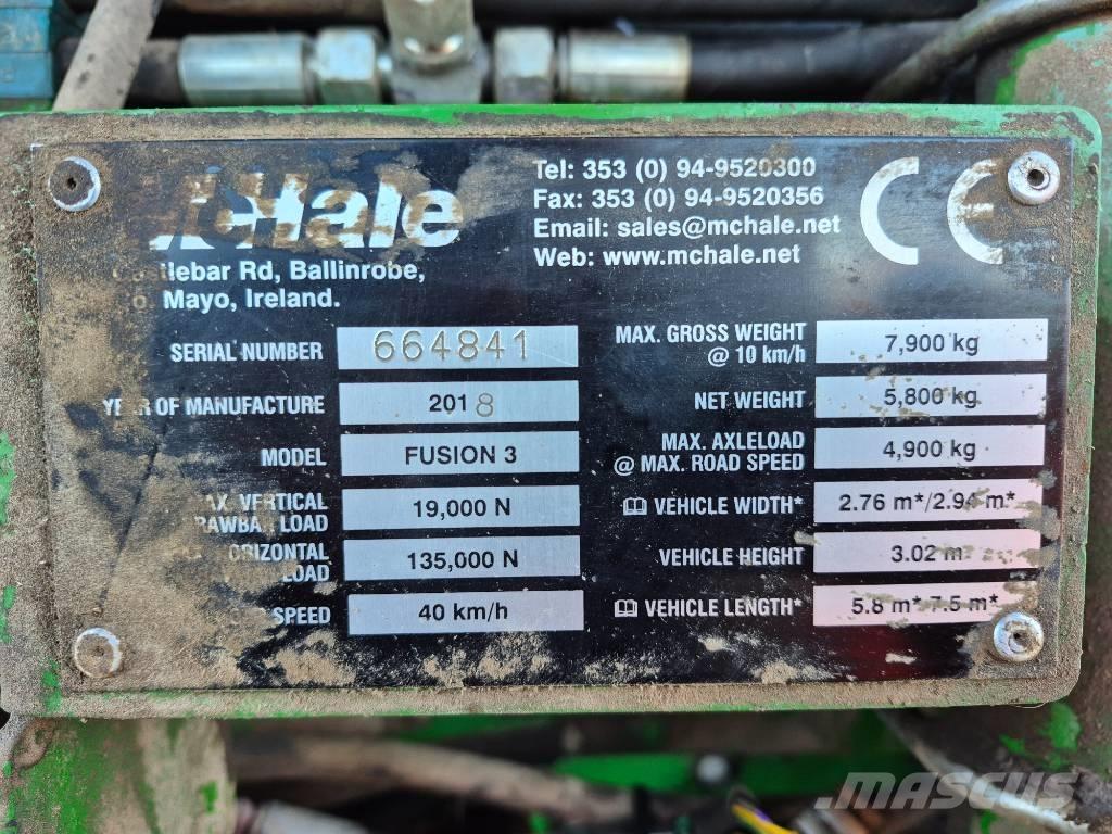 McHale Fusion 3 Rolo balirke