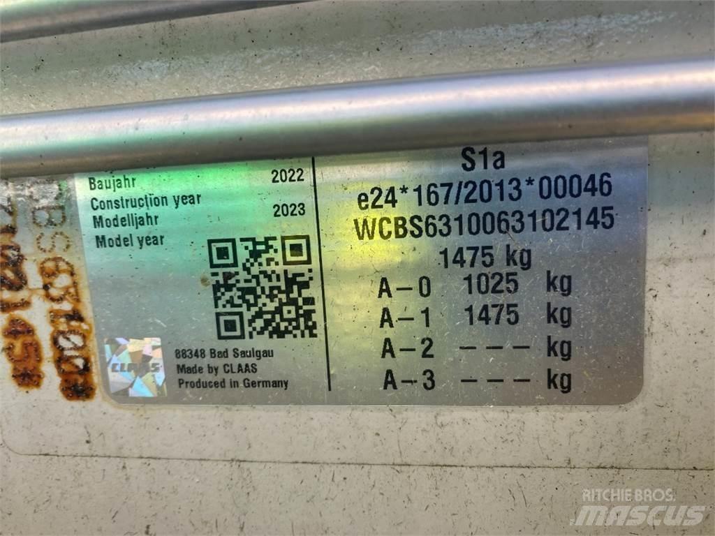 CLAAS VOLTO 1300 T Okretači i sakupljači sijena