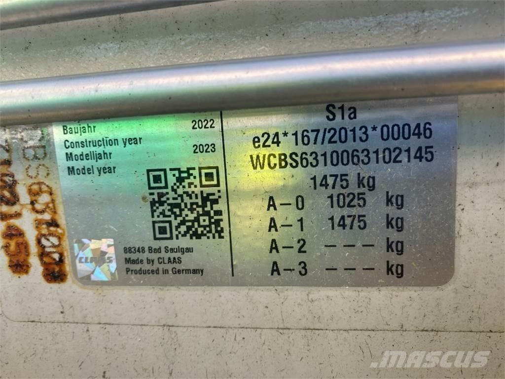 CLAAS VOLTO 1300 T Okretači i sakupljači sijena