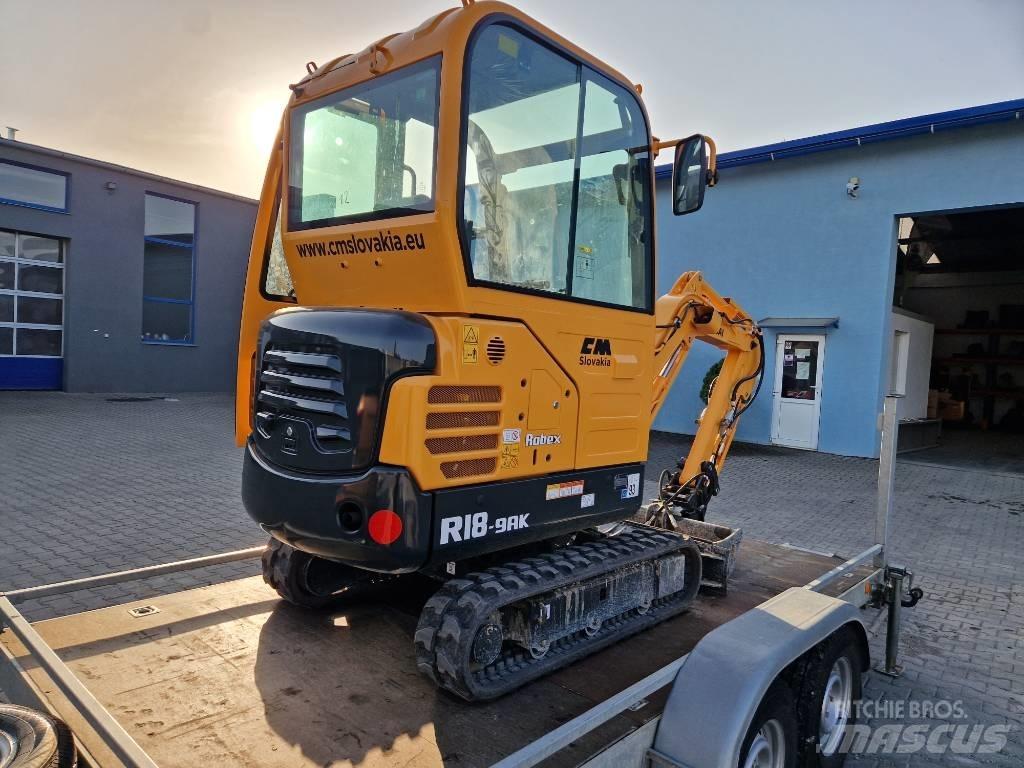 Hyundai R18-9AK Mini bageri <7t