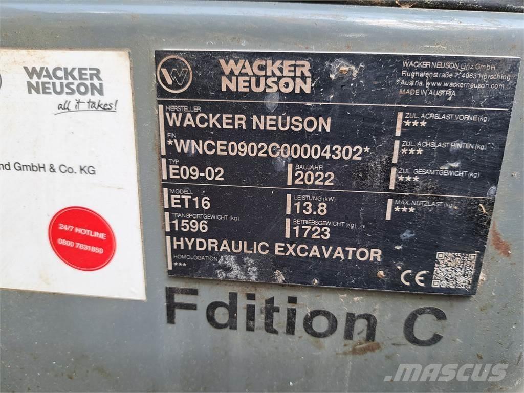 Wacker Neuson ET16 Bageri gusjeničari