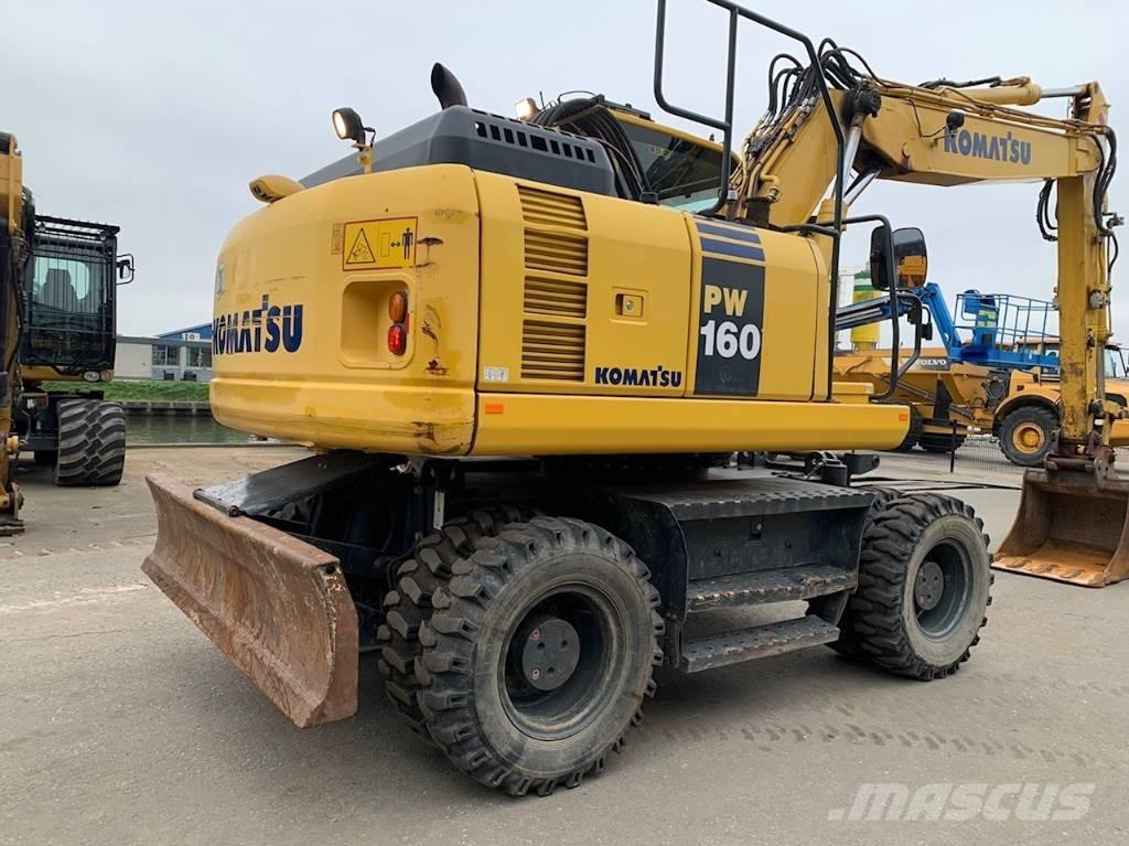 Komatsu PW160-8 Bageri na kotačima