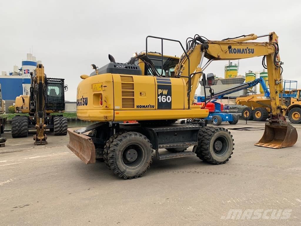 Komatsu PW160-8 Bageri na kotačima