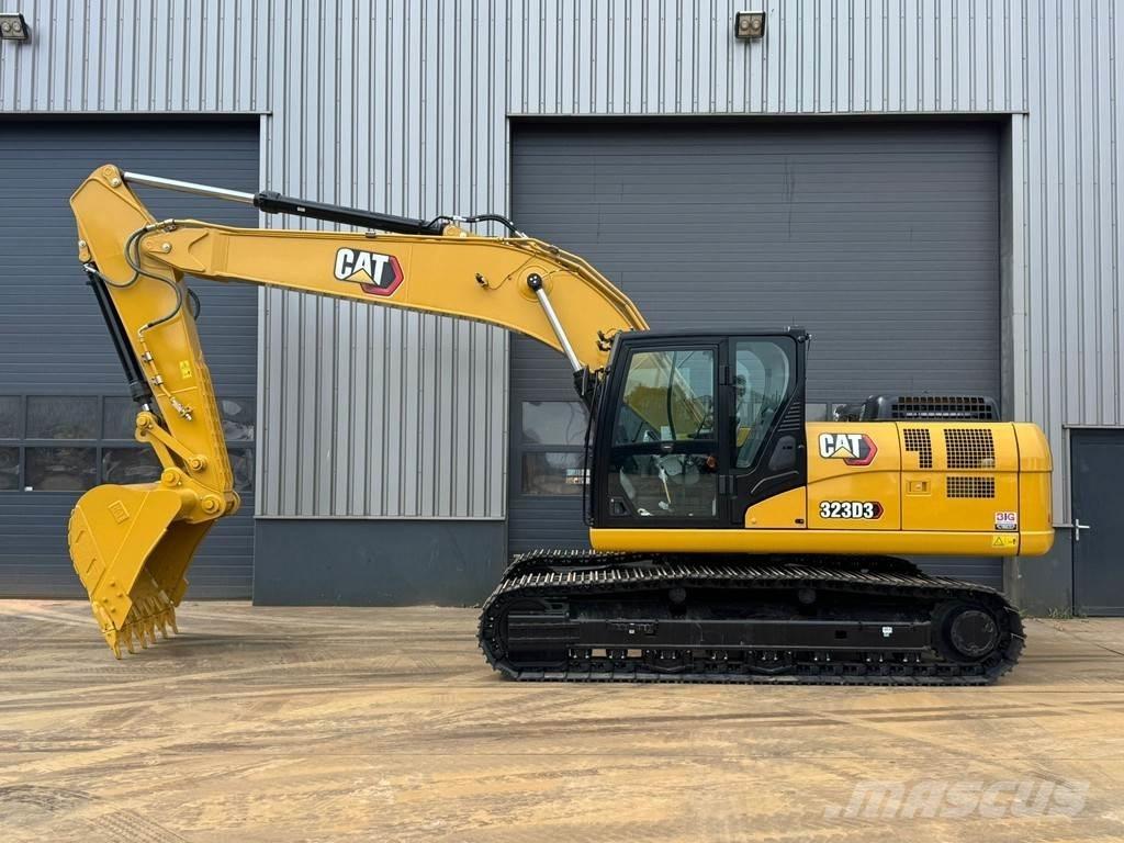 CAT 323D3 Bageri gusjeničari