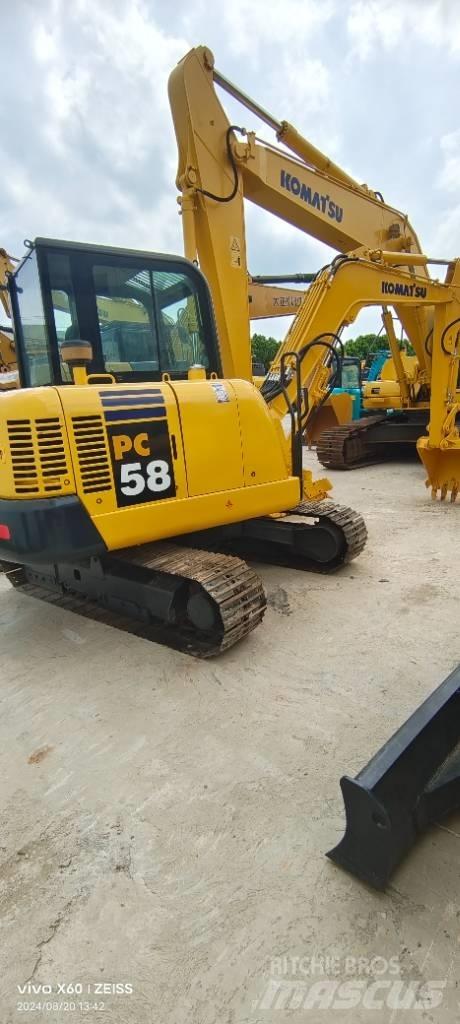 Komatsu PC 58 Mini bageri <7t