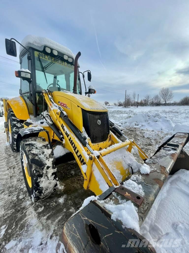 New Holland B 100 C Utovarni rovokopači
