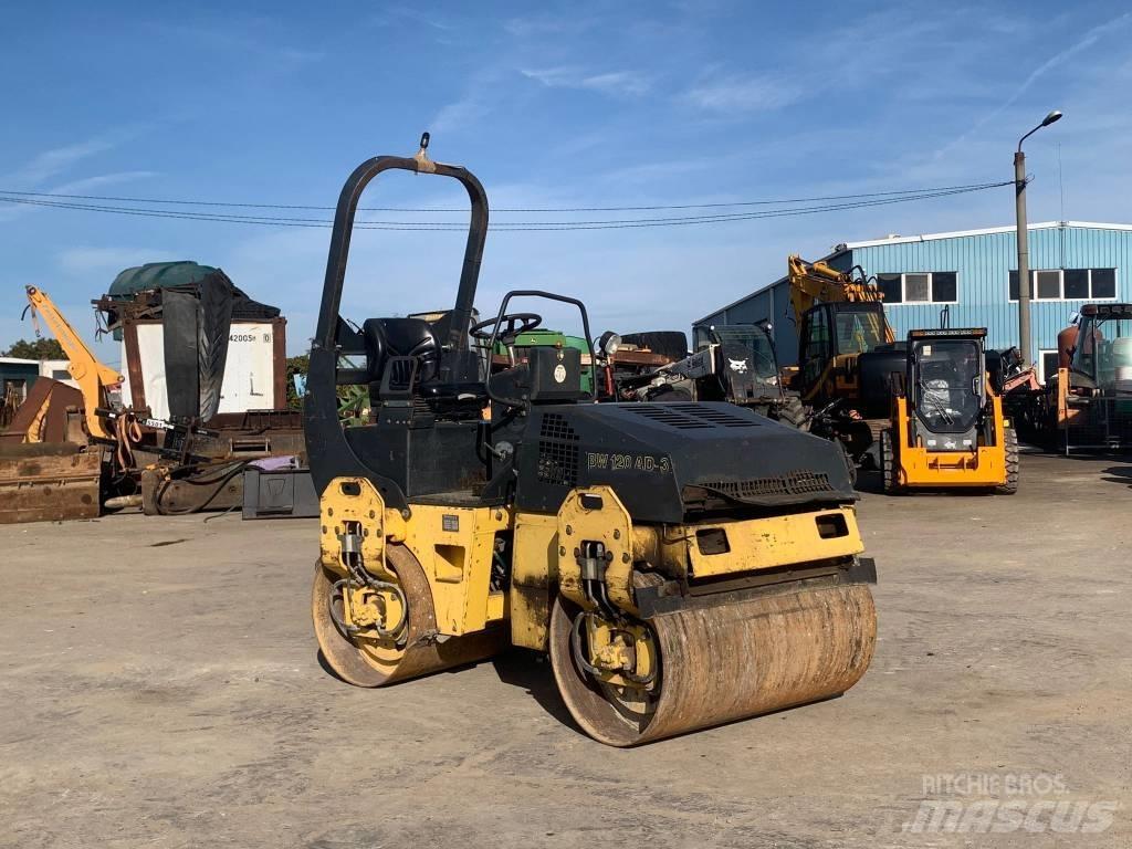 Bomag BW 120 AD-3 Valjci sa dvojnim bubnjem