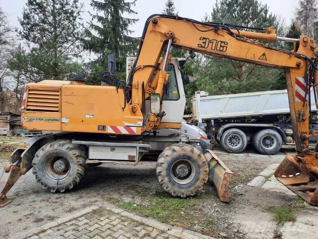 Liebherr A 316 Bageri na kotačima