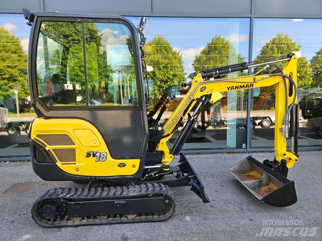 Yanmar SV 18 Mini bageri <7t
