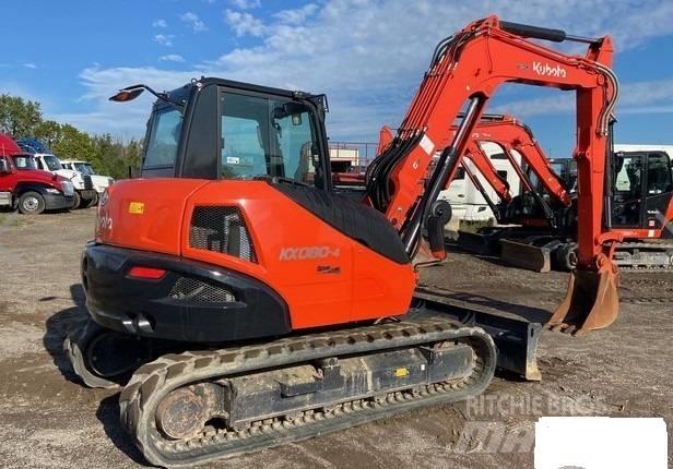 Kubota KX080-4S2 Bageri gusjeničari