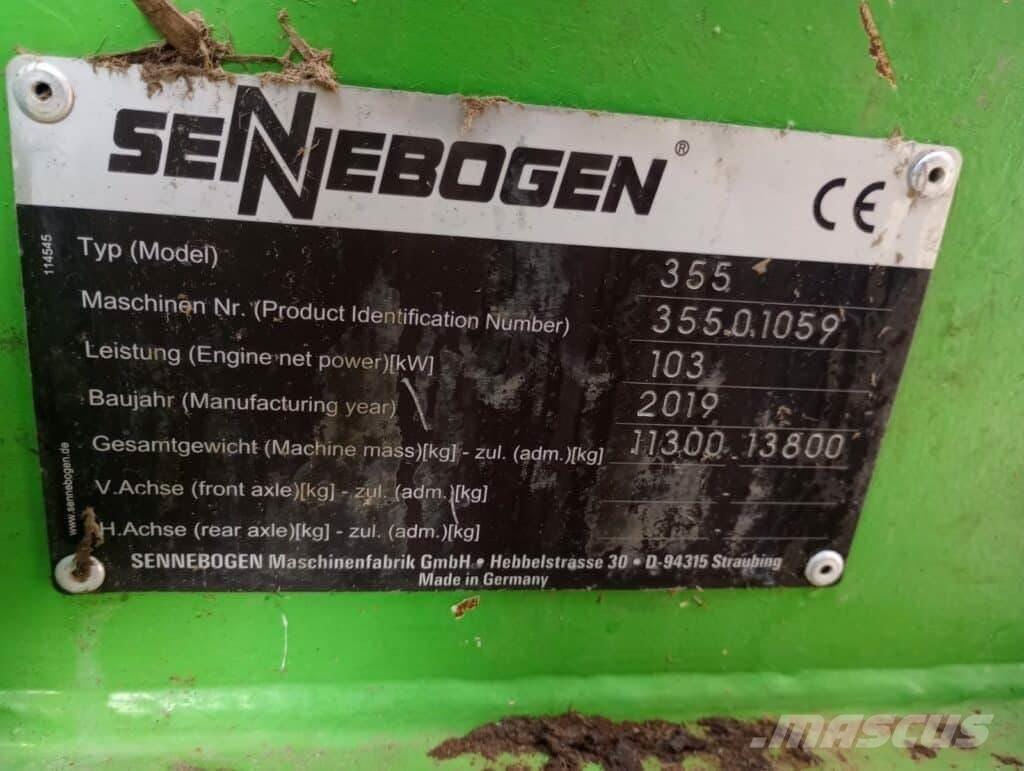 Sennebogen 355E Bageri za manipuliranje materijalom / otpadom