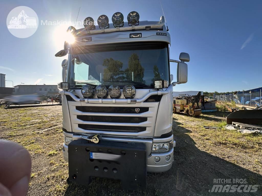 Scania G 490 Rol kiper kamioni s kukama za dizanje