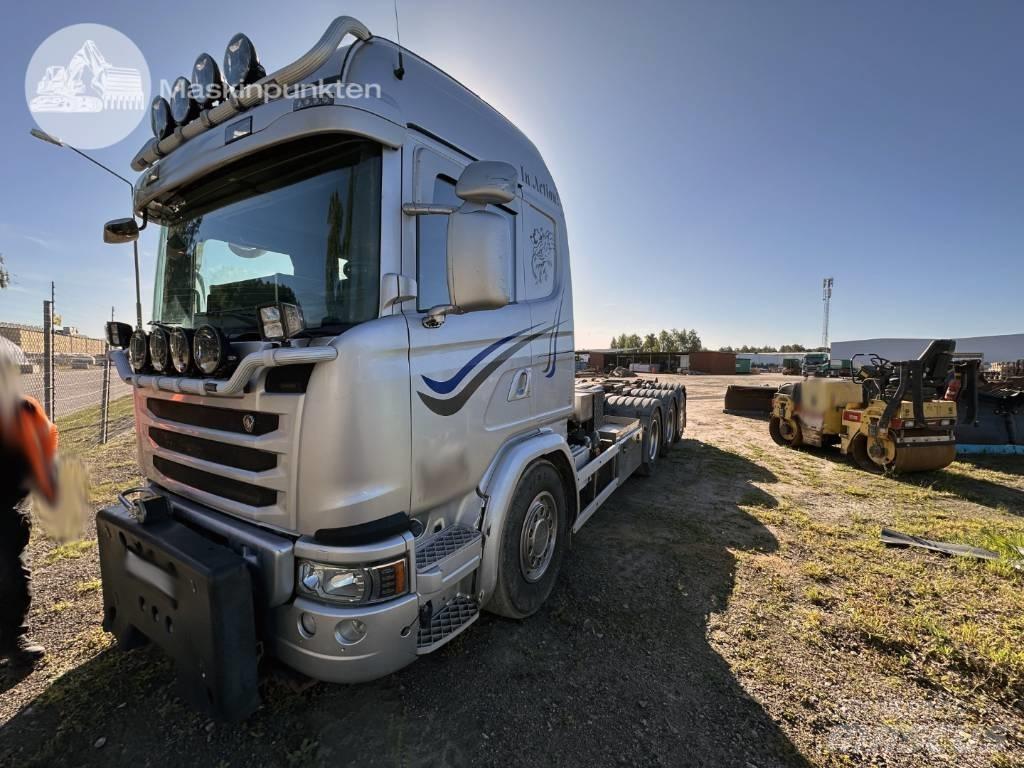 Scania G 490 Rol kiper kamioni s kukama za dizanje