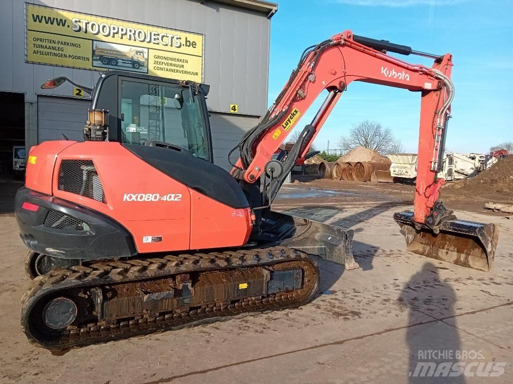 Kubota KX 080 Midi bageri 7t – 12t
