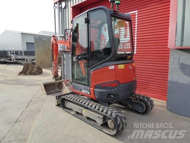 Kubota U 27-4 Mini bageri <7t