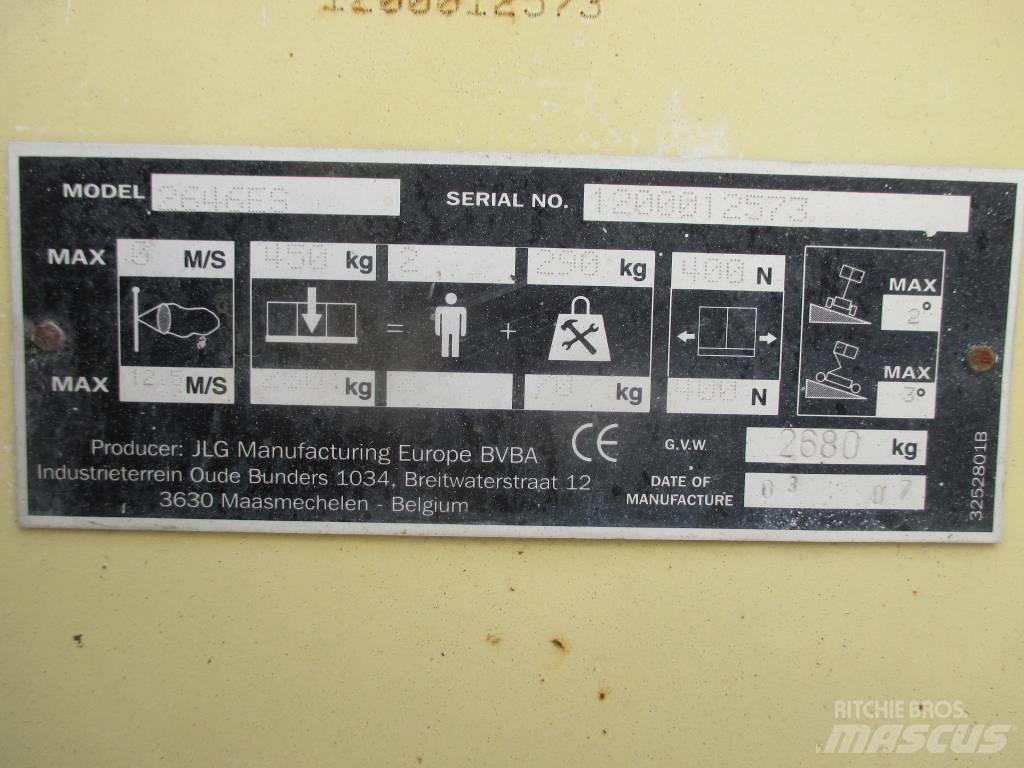 JLG 2646 ES Škaraste platforme