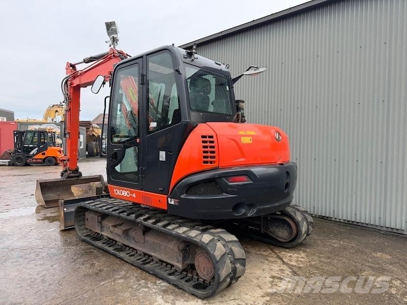 Kubota KX 080-4 Midi bageri 7t – 12t