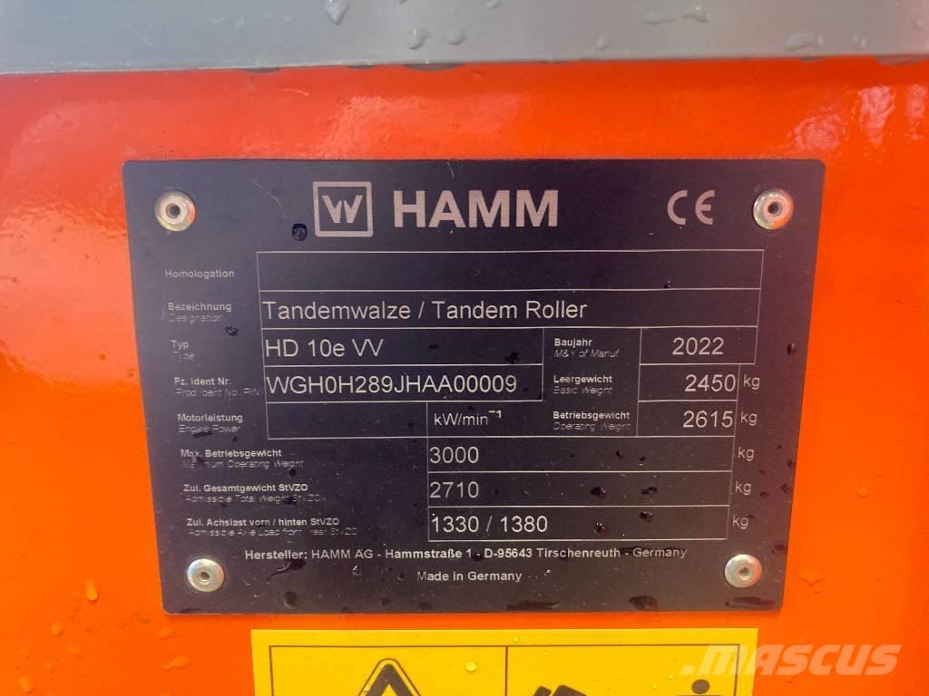 Hamm HD 10e VV H289 Kompaktori zemlje
