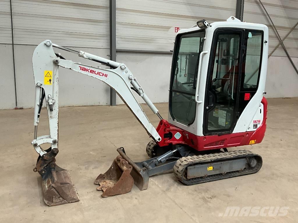 Takeuchi TB 216 Mini bageri <7t