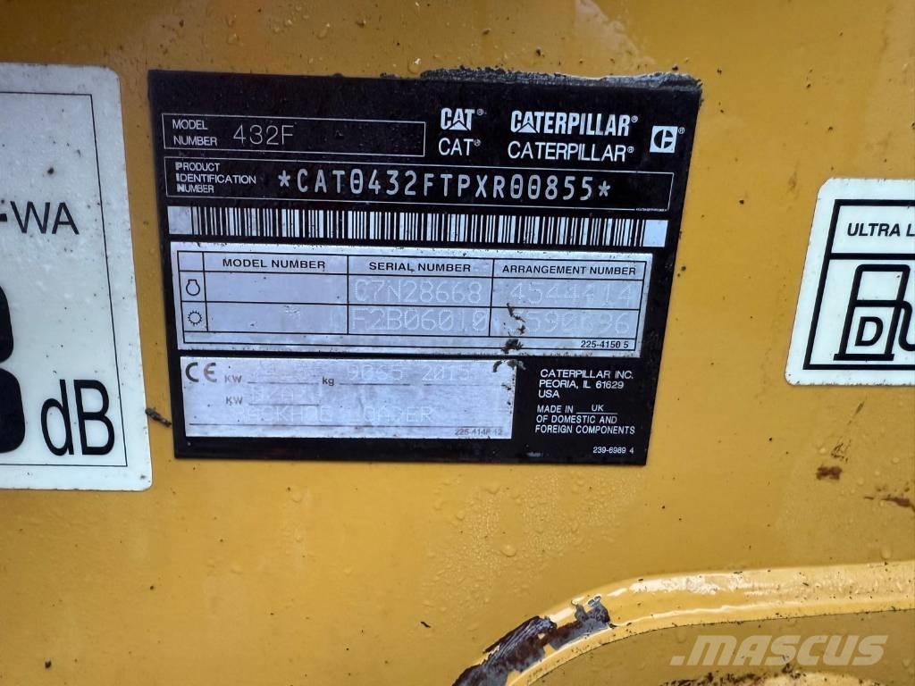 CAT 432 F Utovarni rovokopači
