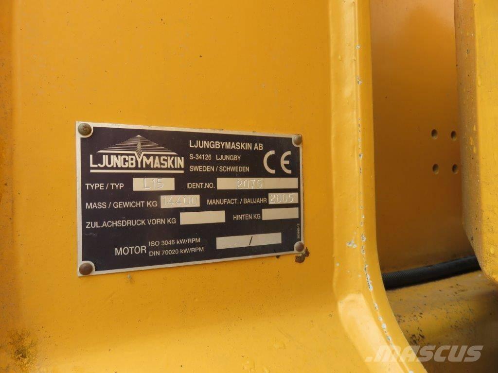 Ljungby L 15 Utovarivači na kotačima
