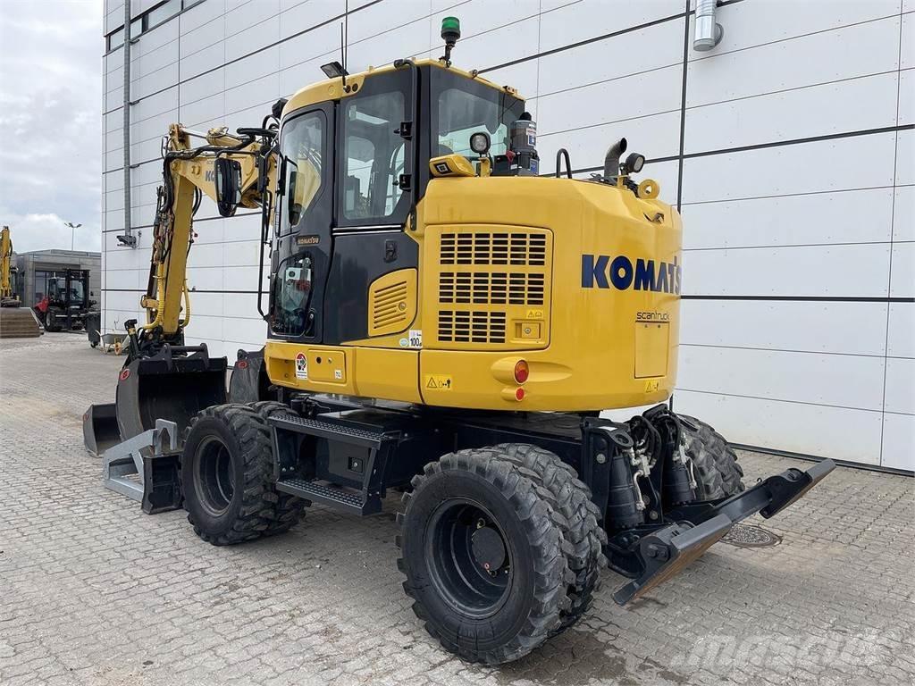 Komatsu PW118MR-11 Bageri na kotačima