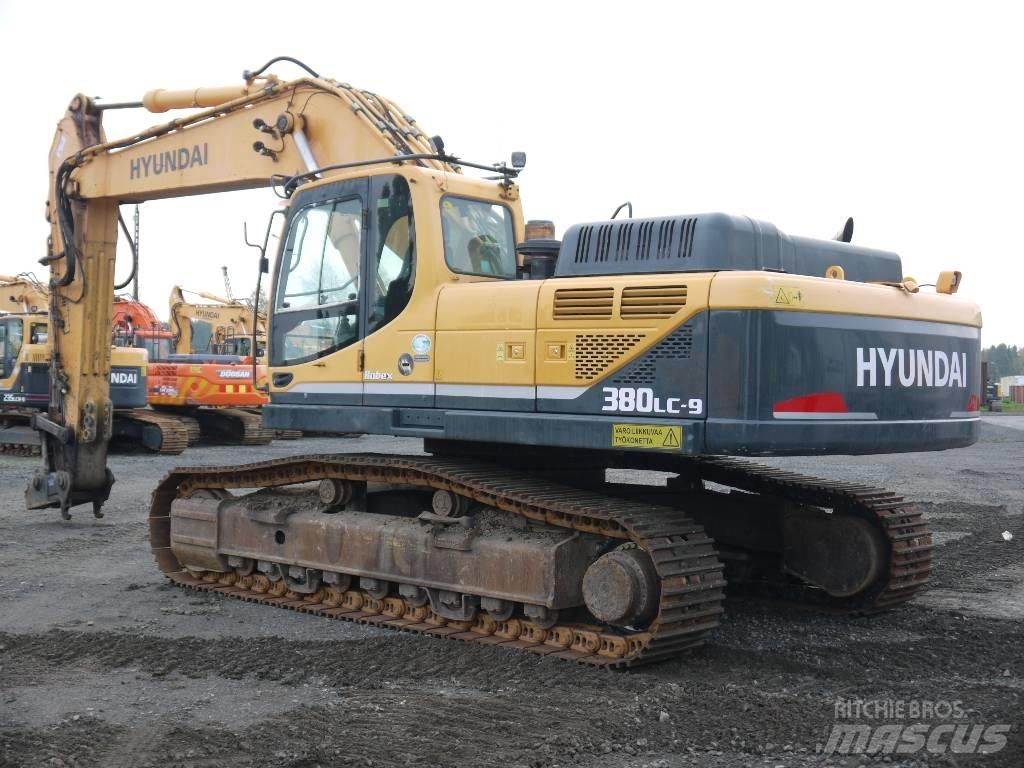 Hyundai R 380 LC-9 Bageri gusjeničari