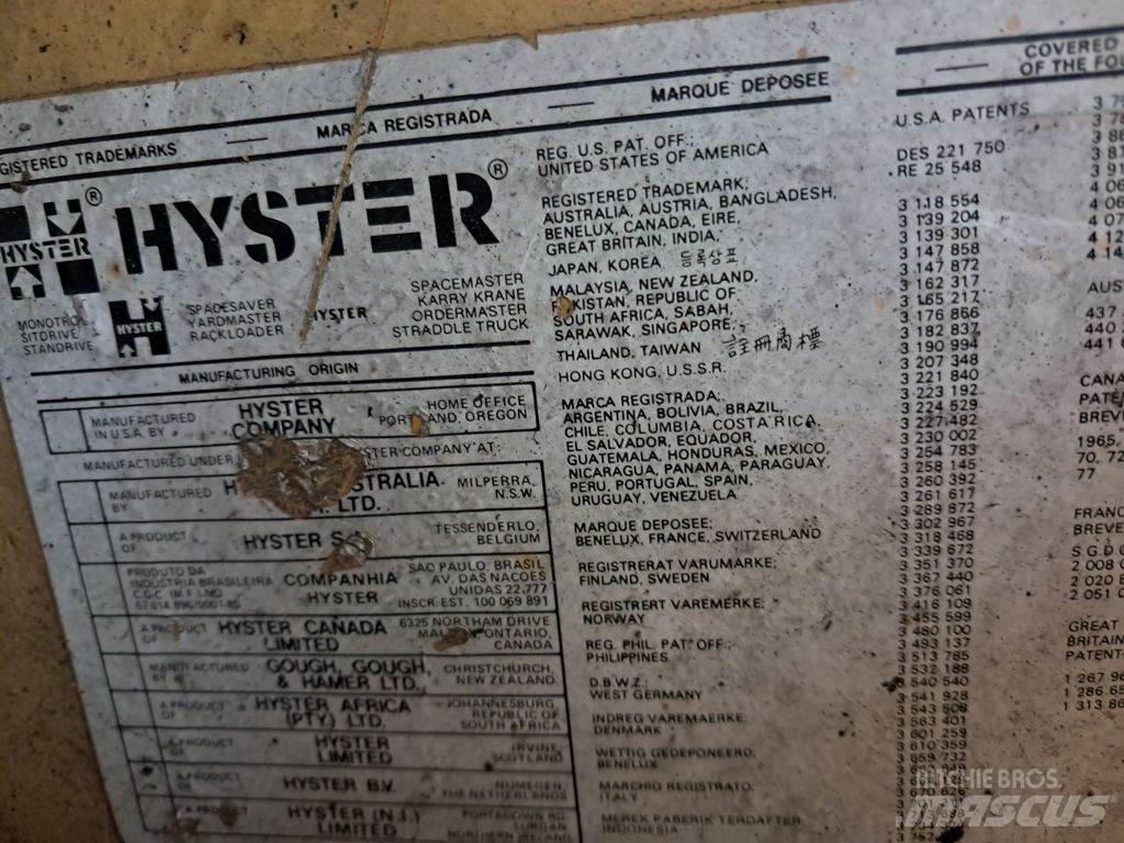 Hyster H2.50J Dizelski viličari