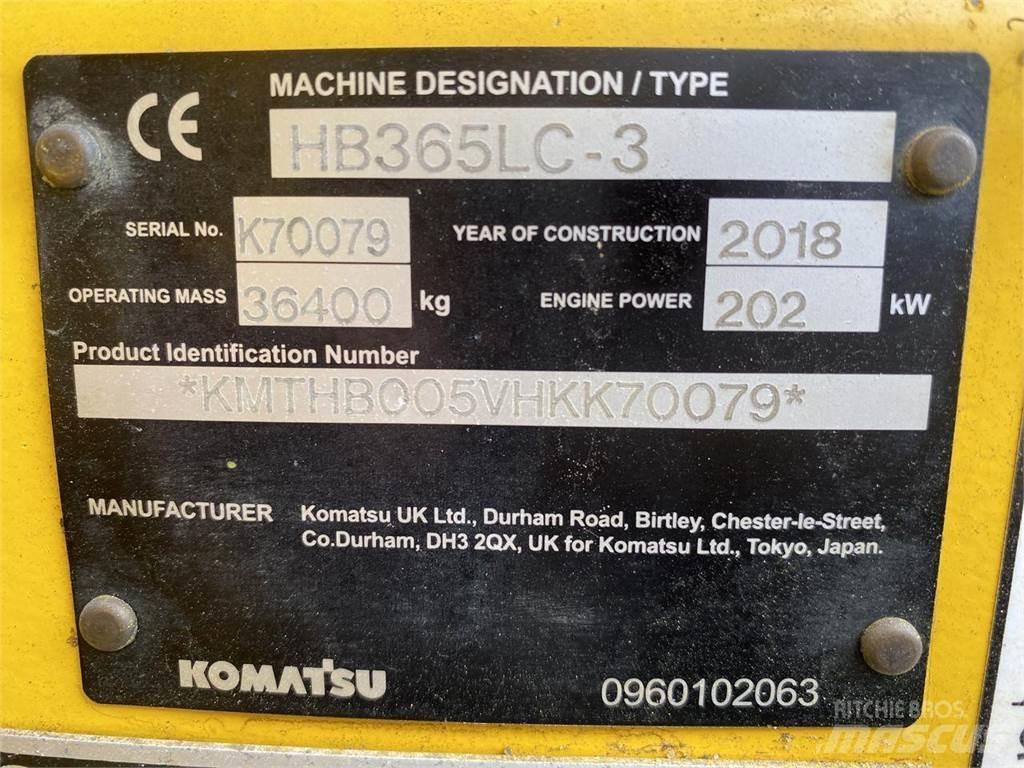 Komatsu HB365LC-3 Bageri gusjeničari