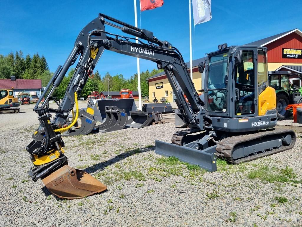Hyundai HX 55 ACR Mini bageri <7t