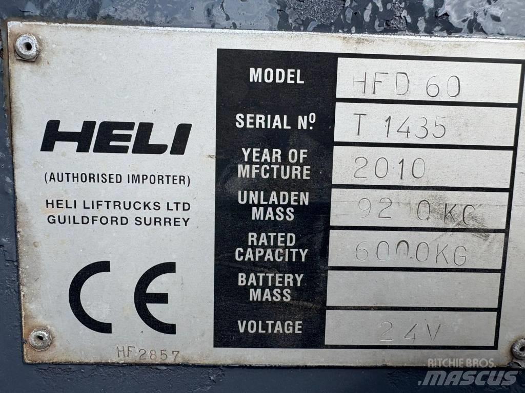 Heli HFD60 Dizelski viličari