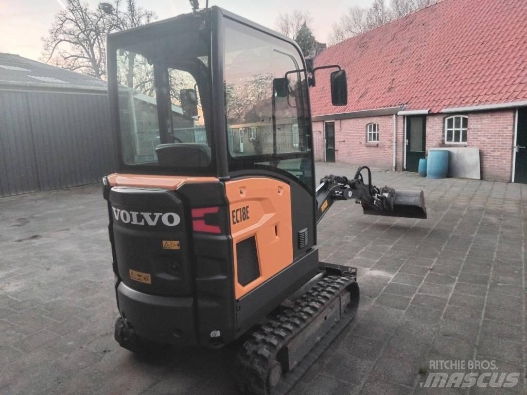 Volvo EC 18 E Mini bageri <7t