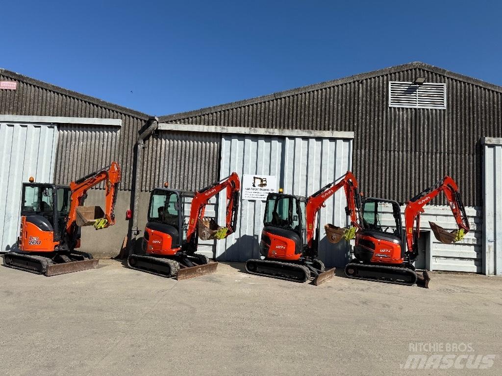 Kubota U 27 Mini bageri <7t