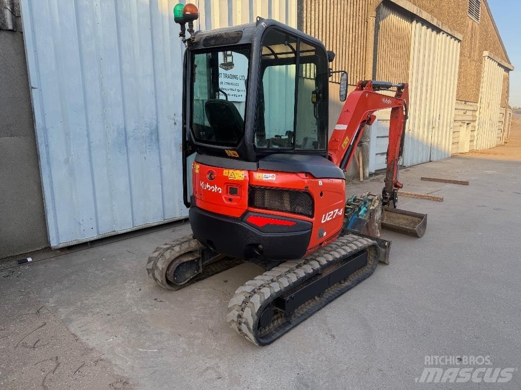 Kubota U 27 Mini bageri <7t