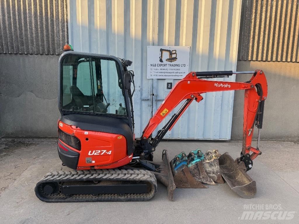 Kubota U 27 Mini bageri <7t