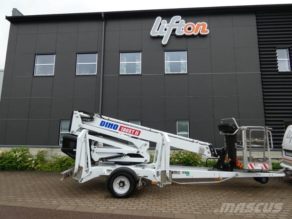 Dino 180 XT  Skylift Vučne prikolice se podiznom košarom