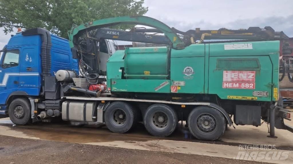 JENZ HEM 582 Drobilice za drvo / čiperi
